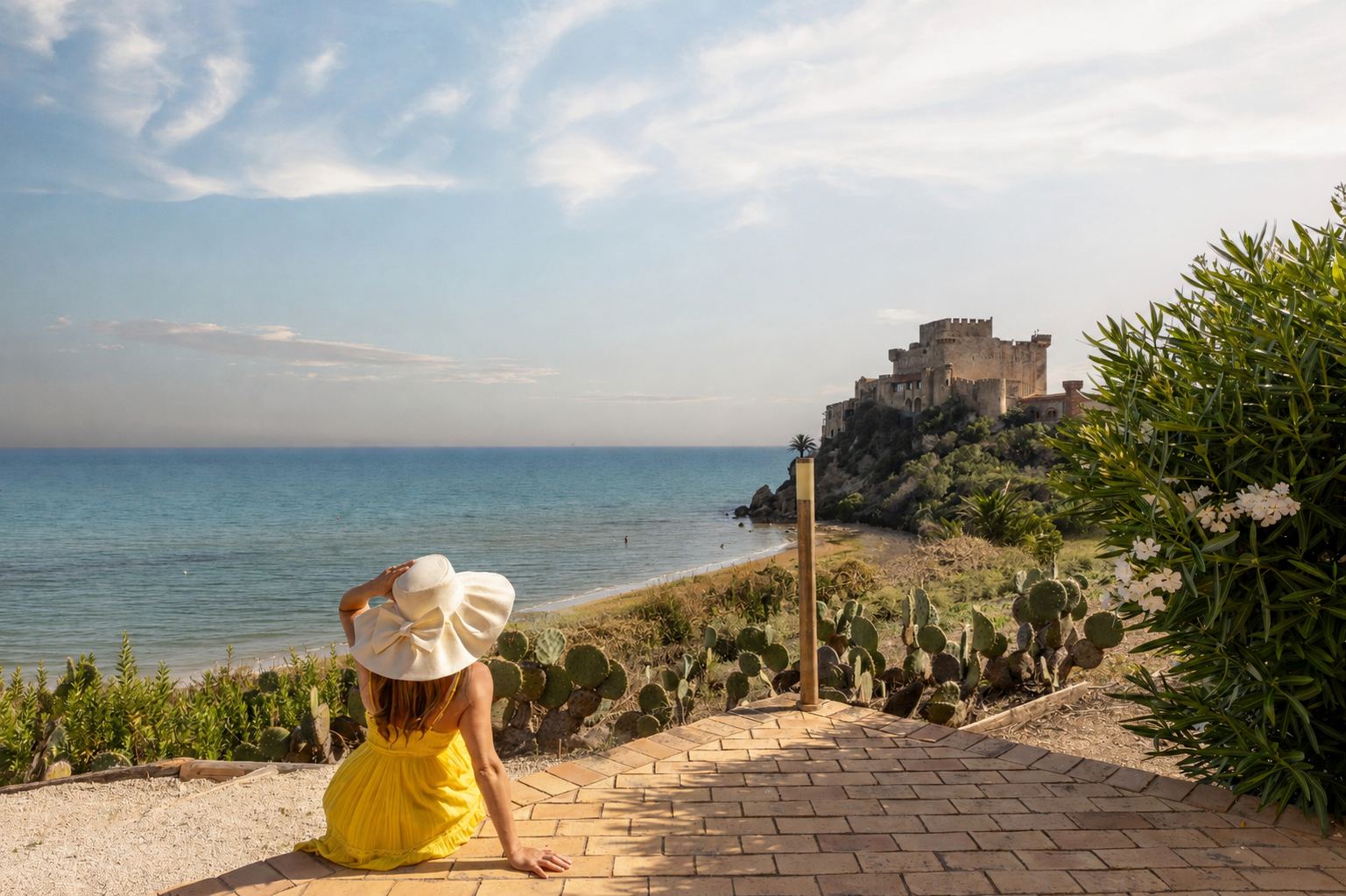 Il castello e il mare